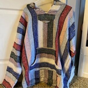 woven summer poncho